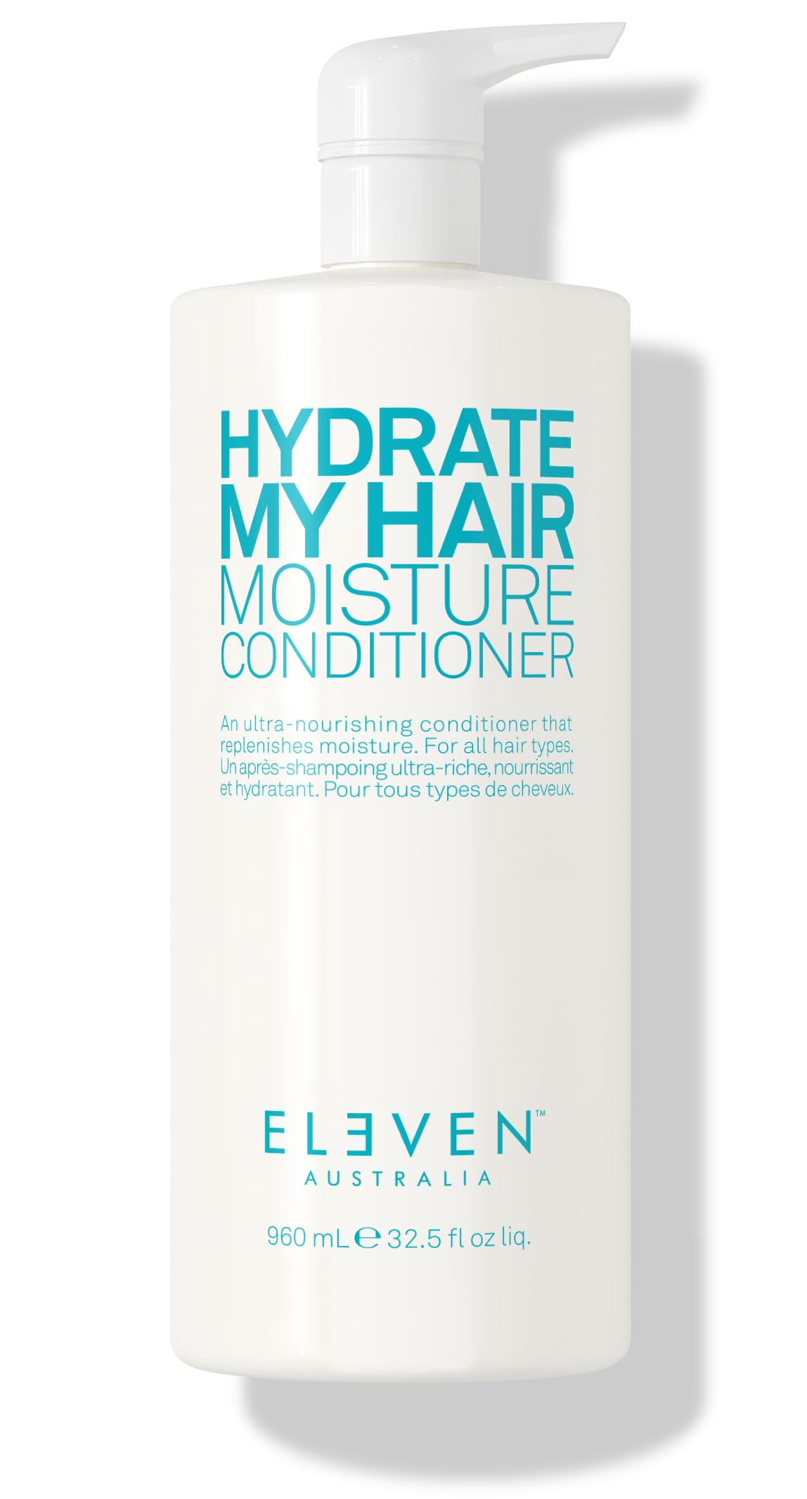 ELEVEN AUSTRALIA Hydrate My Hair: botella del acondicionador para hidratación profunda y brillo.