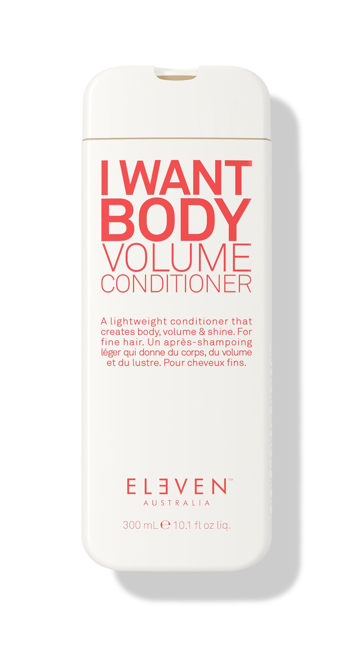 ELEVEN AUSTRALIA I Want Body Volume acondicionador para cabello fino aporta volumen.