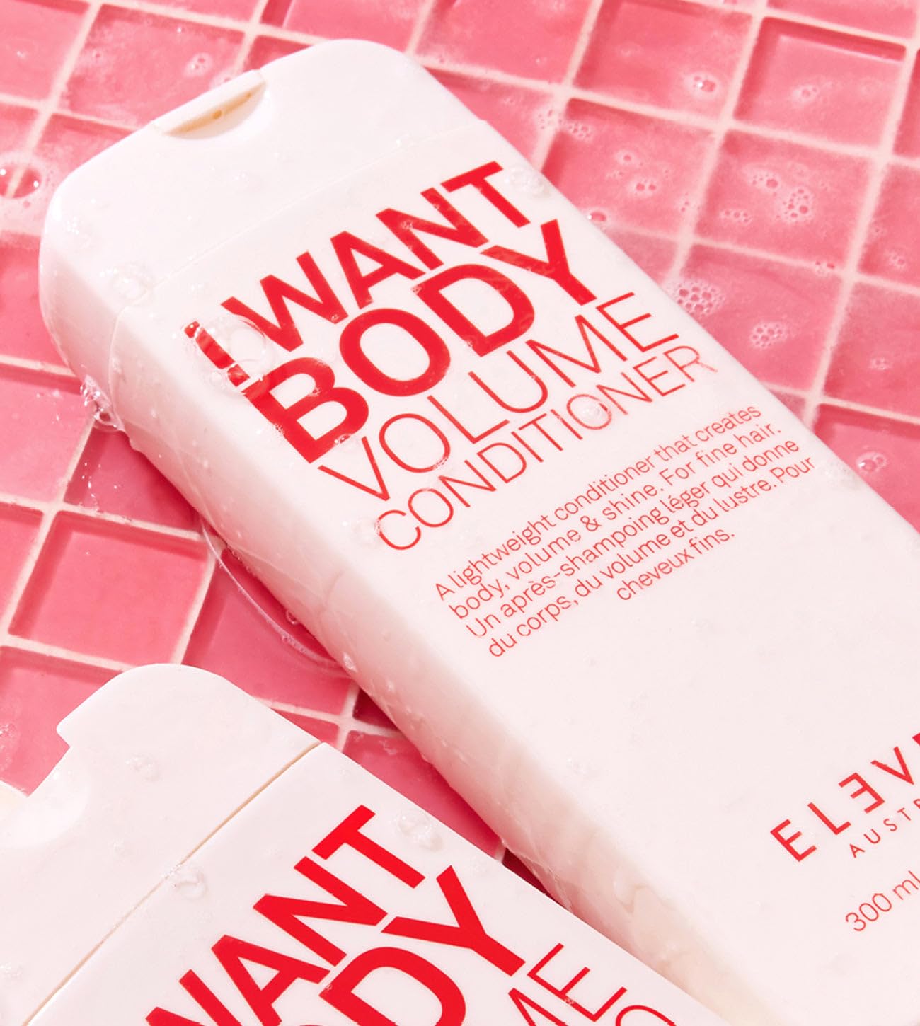 ELEVEN AUSTRALIA I Want Body Volume acondicionador hidrata ligeramente sin engrasar.