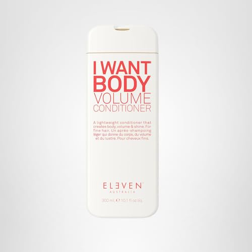 ELEVEN AUSTRALIA I Want Body Volume acondicionador uso diario para volumen y suavidad.