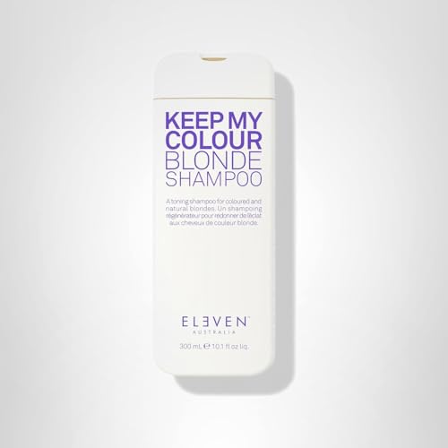 ELEVEN AUSTRALIA Keep My Colour Blonde – flacon pratique dans la douche pour usage quotidien.