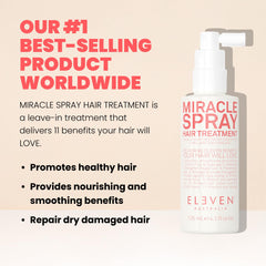 Miracle Spray fragancia Melón: aroma fresco que mejora la experiencia diaria del cabello.