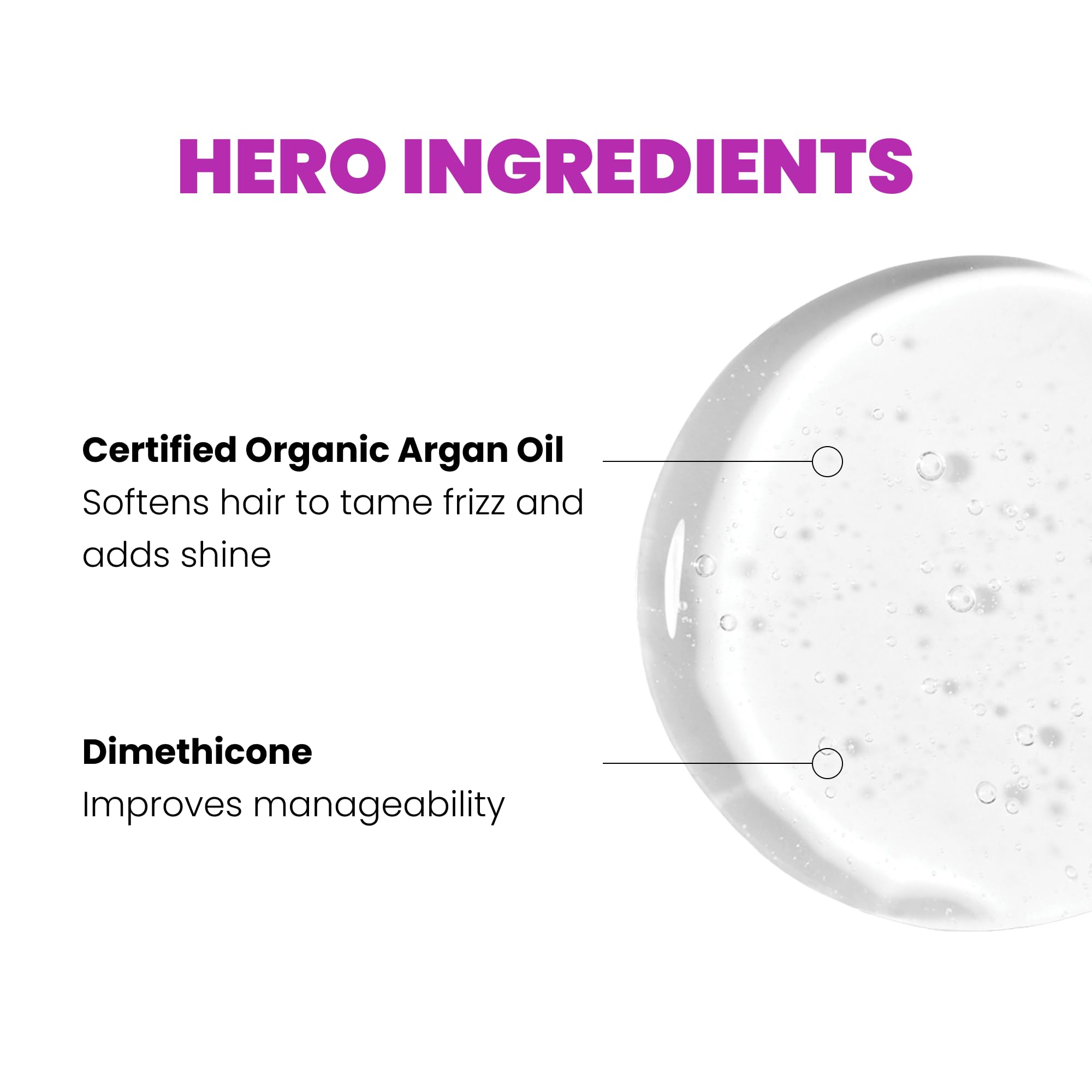 Huile d'argan ELEVEN AUSTRALIA, prête à être appliquée pour nourrir les longueurs.
