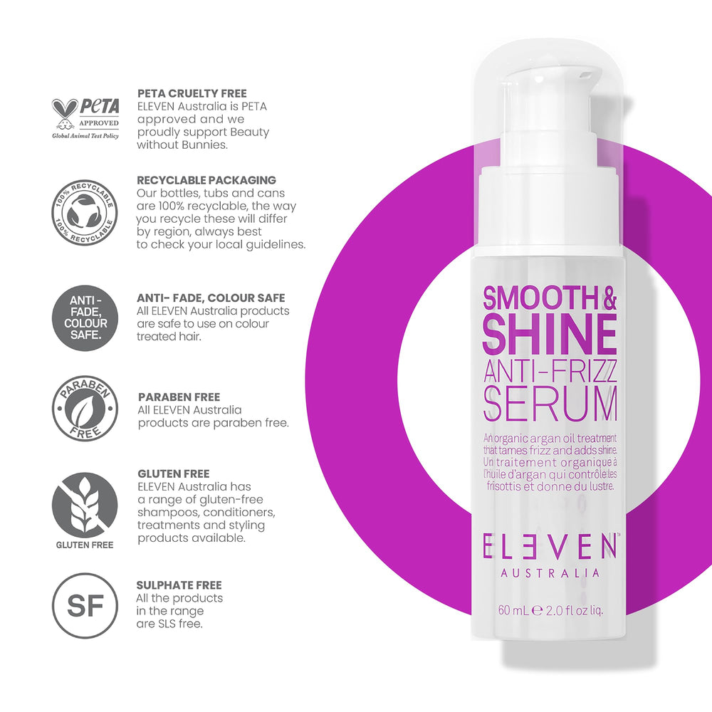 ELEVEN AUSTRALIA, rituel coiffage rapide pour routine beauté à la maison.