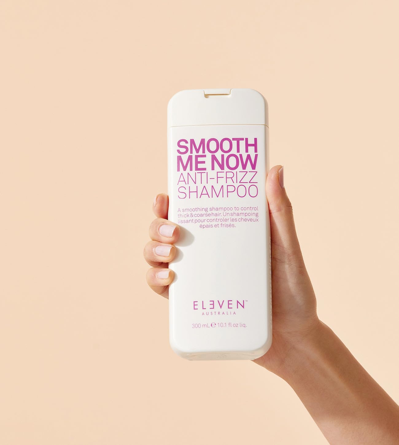 ELEVEN AUSTRALIA Smooth Me Now, textura cremosa, deja el cabello hidratado y manejable.