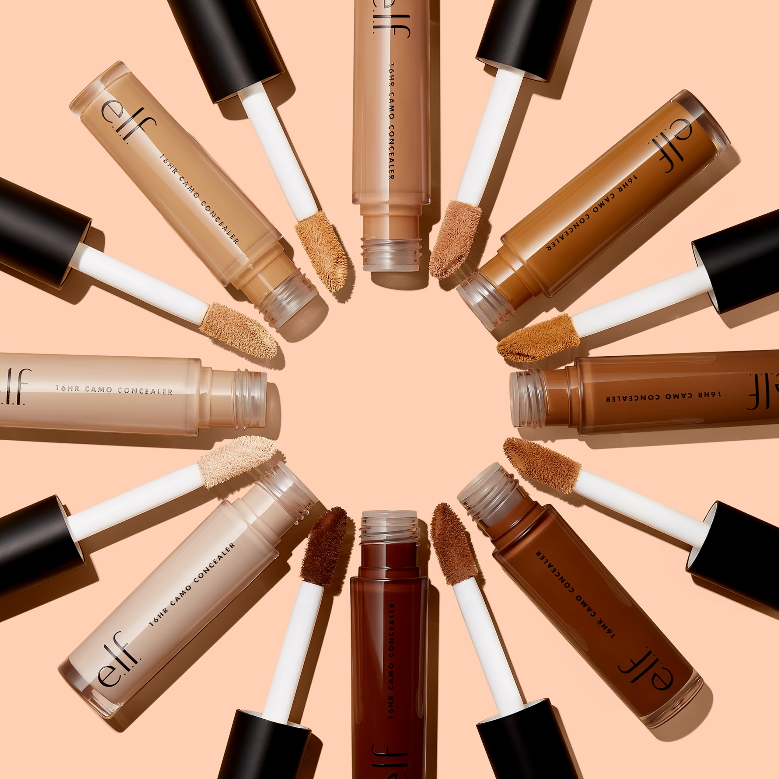 e.l.f. 16HR Camo Concealer con aceite de aguacate: controla brillo e hidrata ligeramente