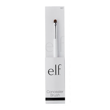 Brocha de e.l.f. con mango ergonómico para uso cómodo.