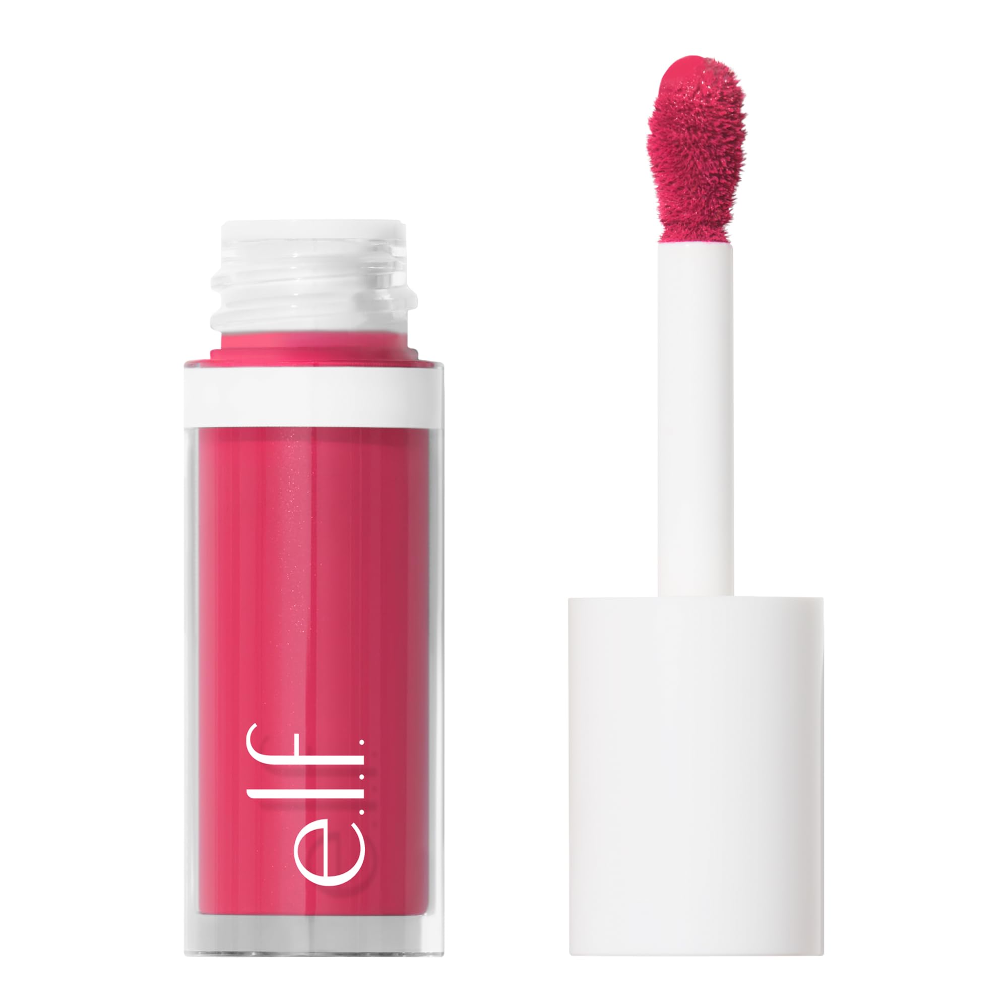 e.l.f. Camo Liquid Blush: botella que muestra pigmento intenso y duradero.