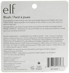 e.l.f. Colorete aplicación con brocha para mejillas definidas.