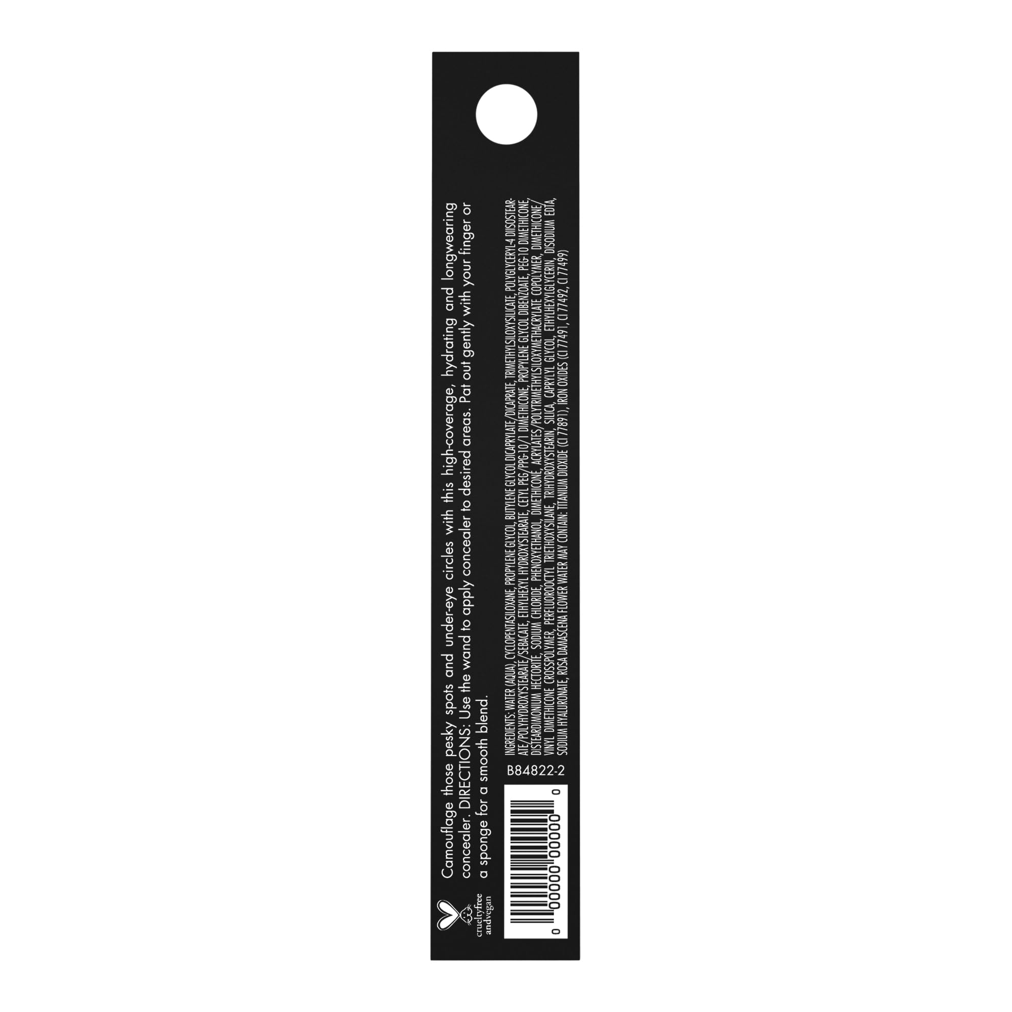 Corrector vegano y libre de crueldad de e.l.f., maquillaje responsable para la piel.