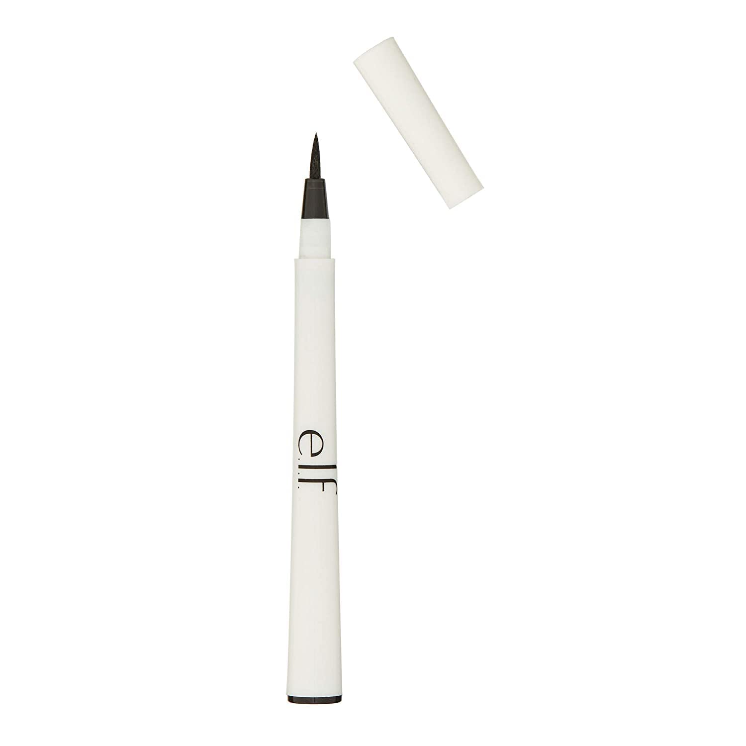 delineador e.l.f. con punta de fieltro negro para trazos precisos