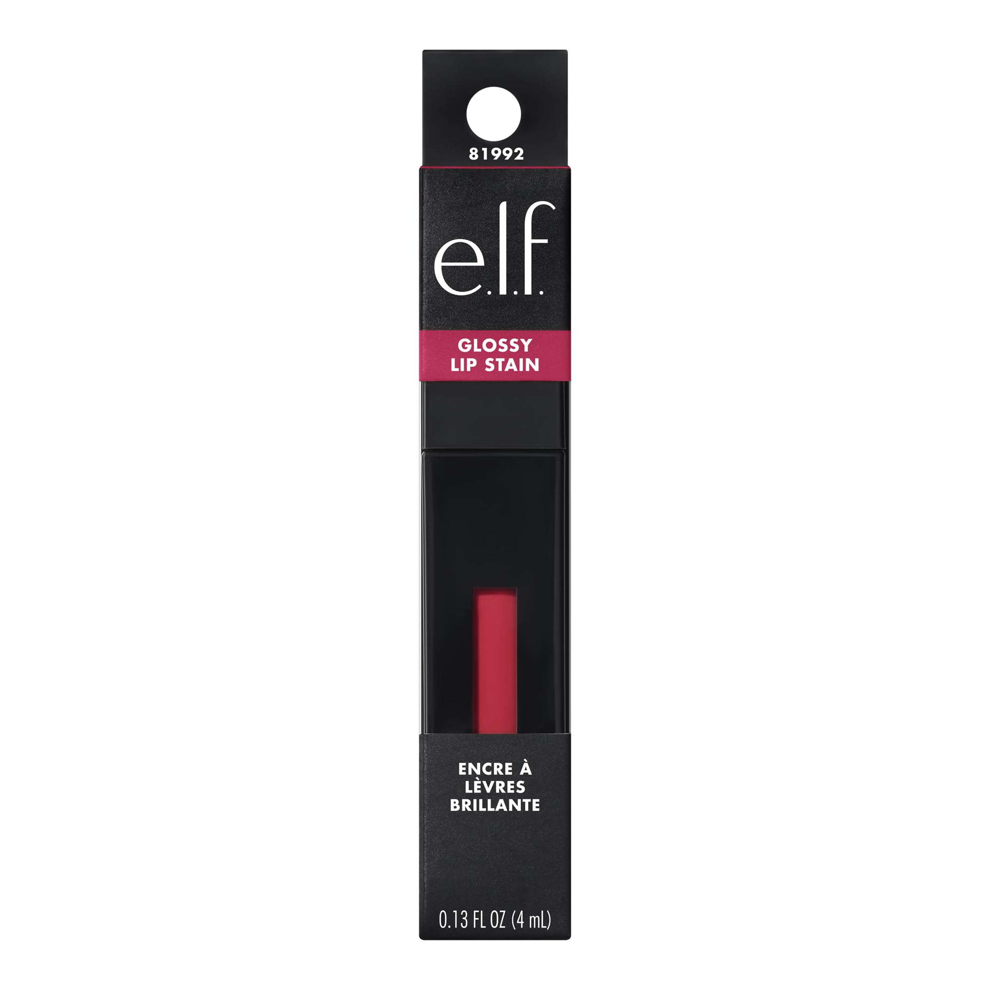 textura ligera que no reseca con e.l.f. Glossy Lip Stain