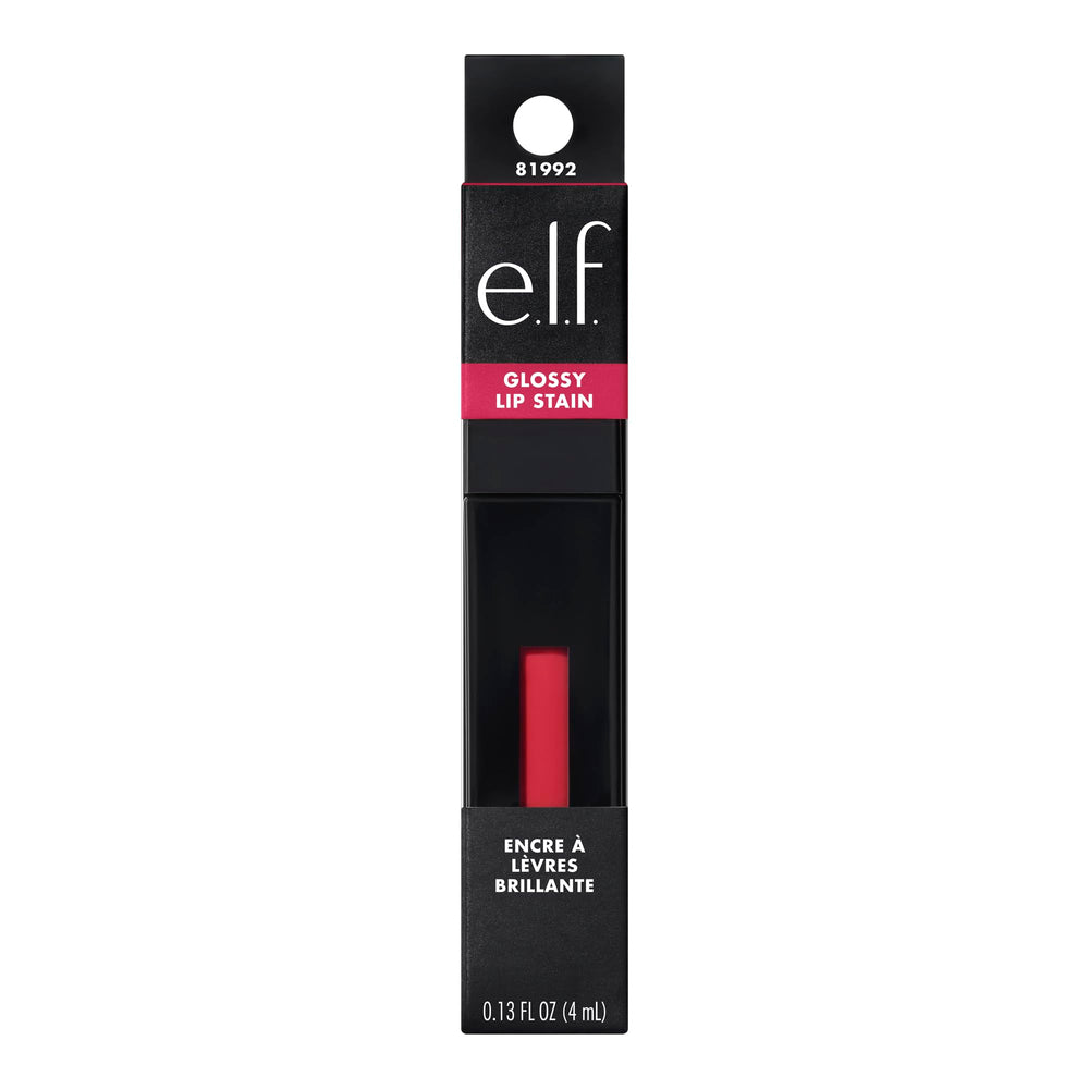 textura ligera que no reseca con e.l.f. Glossy Lip Stain