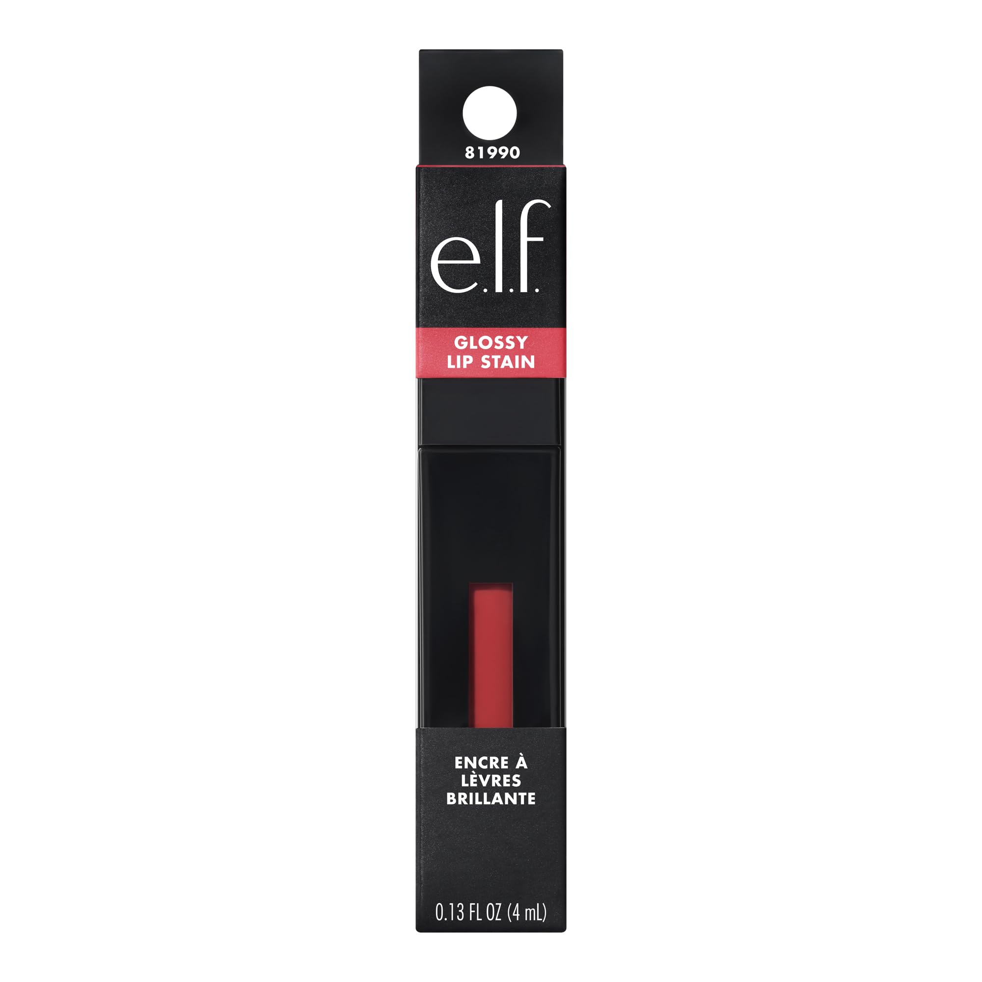 e.l.f. Glossy Lip Stain vegano y libre de crueldad, ideal para belleza consciente