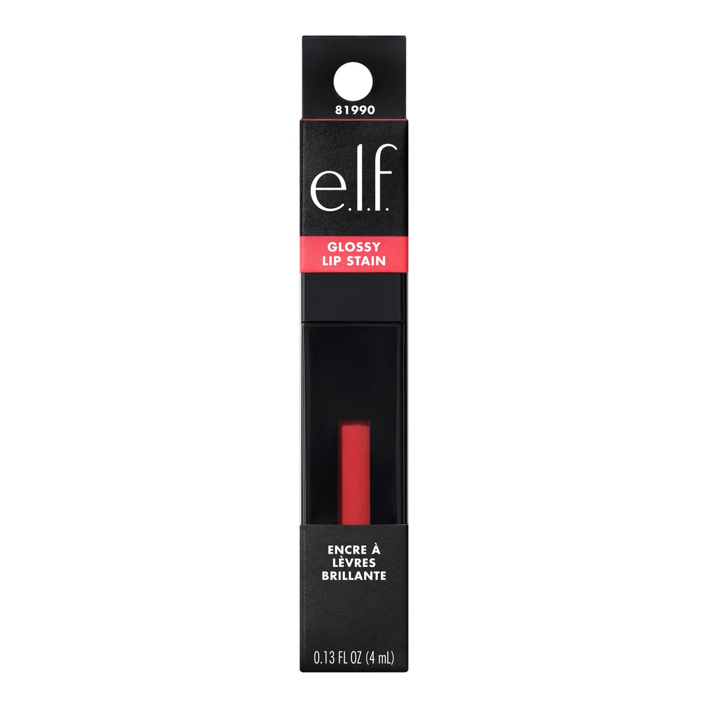 e.l.f. Glossy Lip Stain vegano y libre de crueldad, ideal para belleza consciente