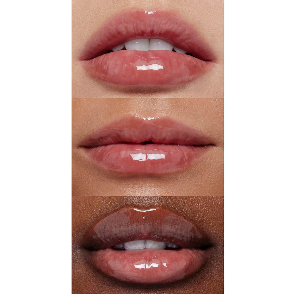 e.l.f. Glow Reviver Labial: swatch de color sutil para un toque ligero.