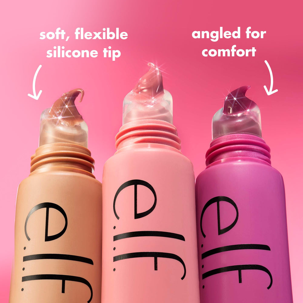 e.l.f. Glow Reviver Strawberry Shortcake, acabado brillante en labios suaves