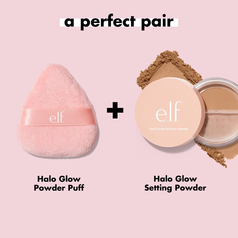 Esponja de Halo Glow para aplicación suave en zonas faciales