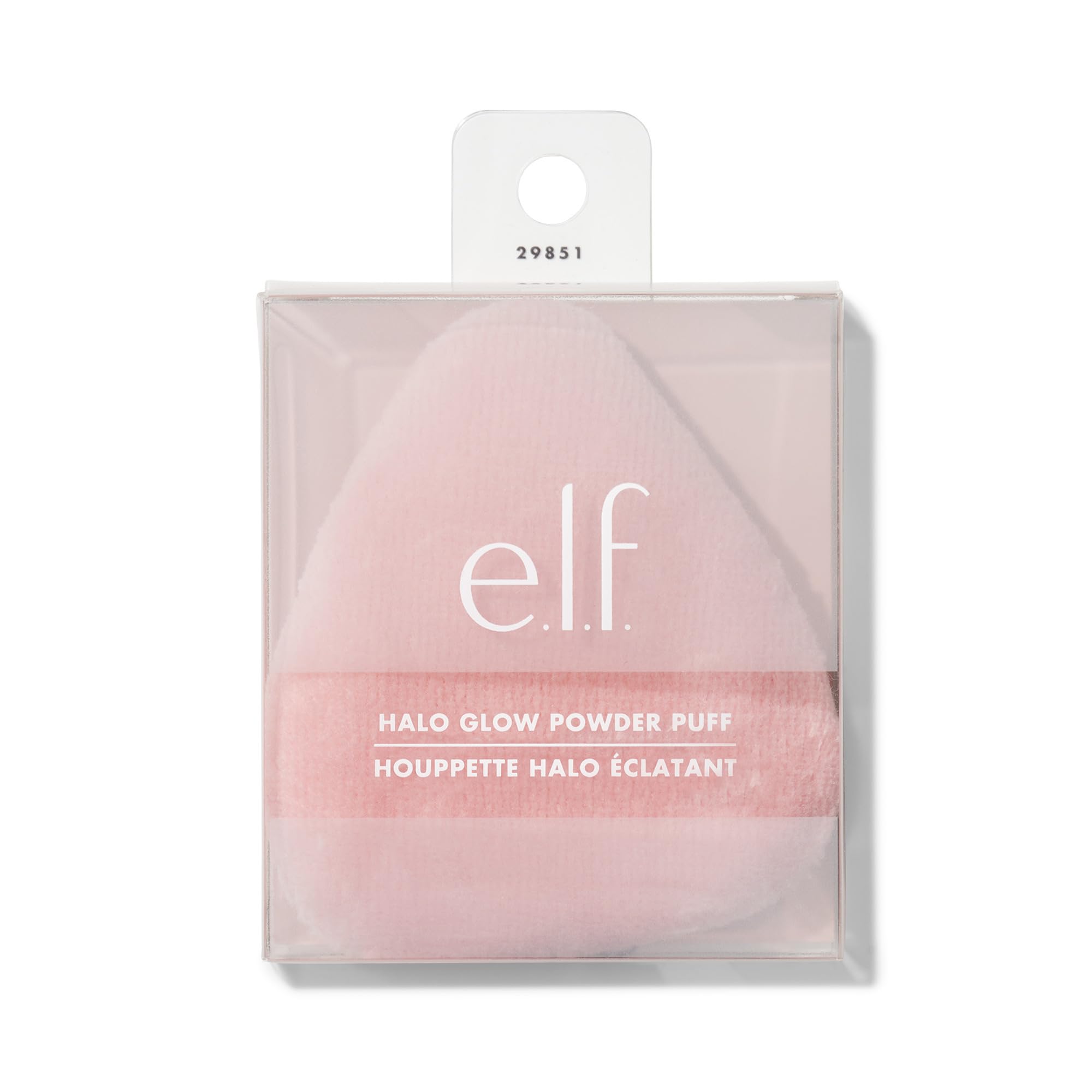 Esponja de polvo e.l.f. Halo Glow para polvos sueltos con acabado natural