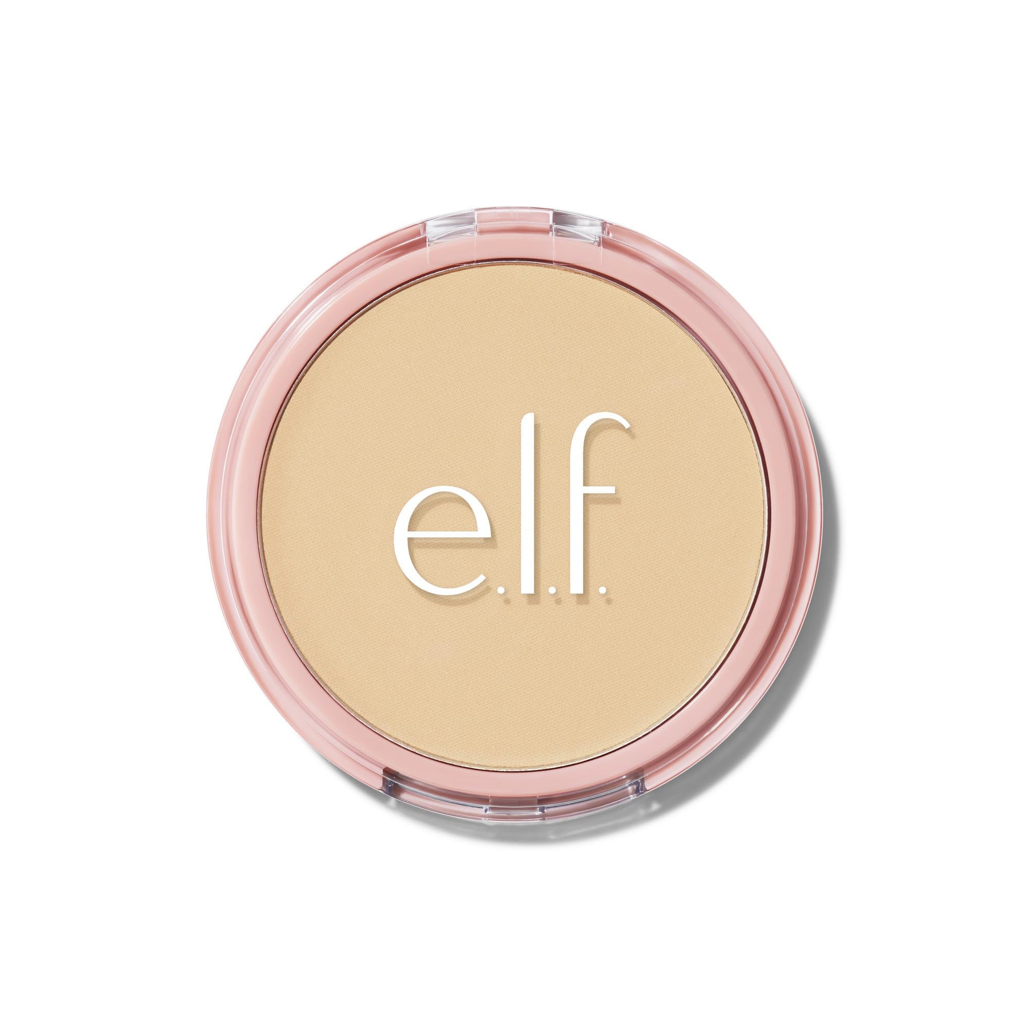 e.l.f. Halo Glow Polvo compacto con aplicador para acabado suave y ligero.