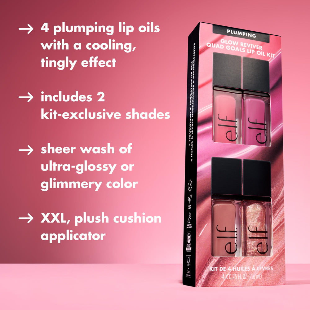 e.l.f. Glow Reviver sensación fresca de menta en labios