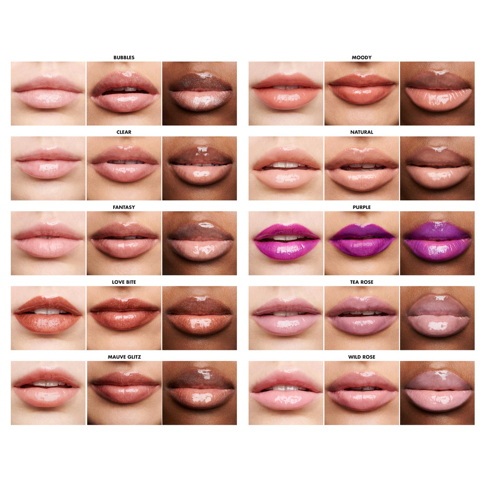 e.l.f. lacado labial se usa solo o sobre otro labial para más intensidad.