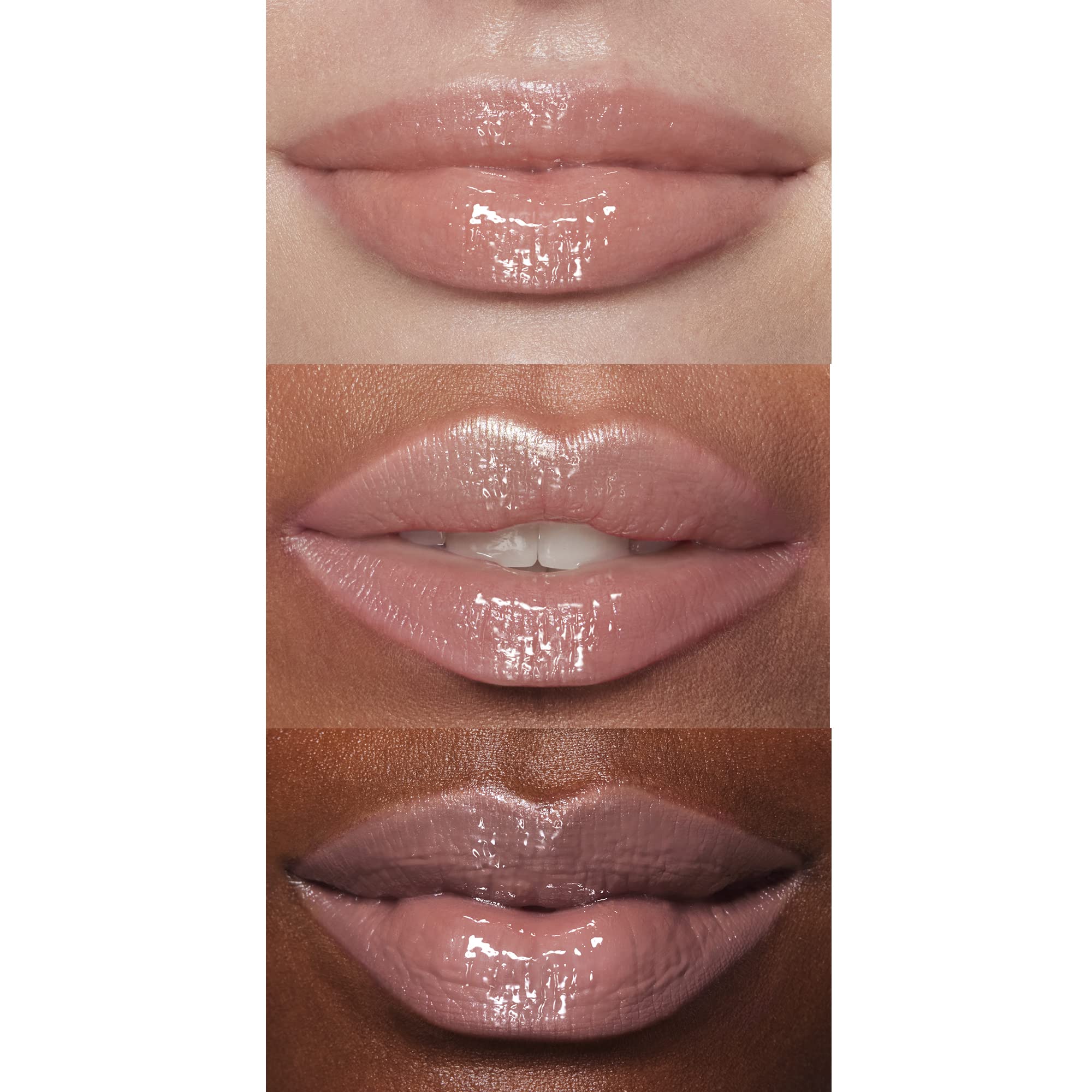 e.l.f. lacado labial vitaminas A y E para labios nutridos.