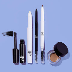 e.l.f. lápiz cejas transparente aplica suave para un aspecto definido.