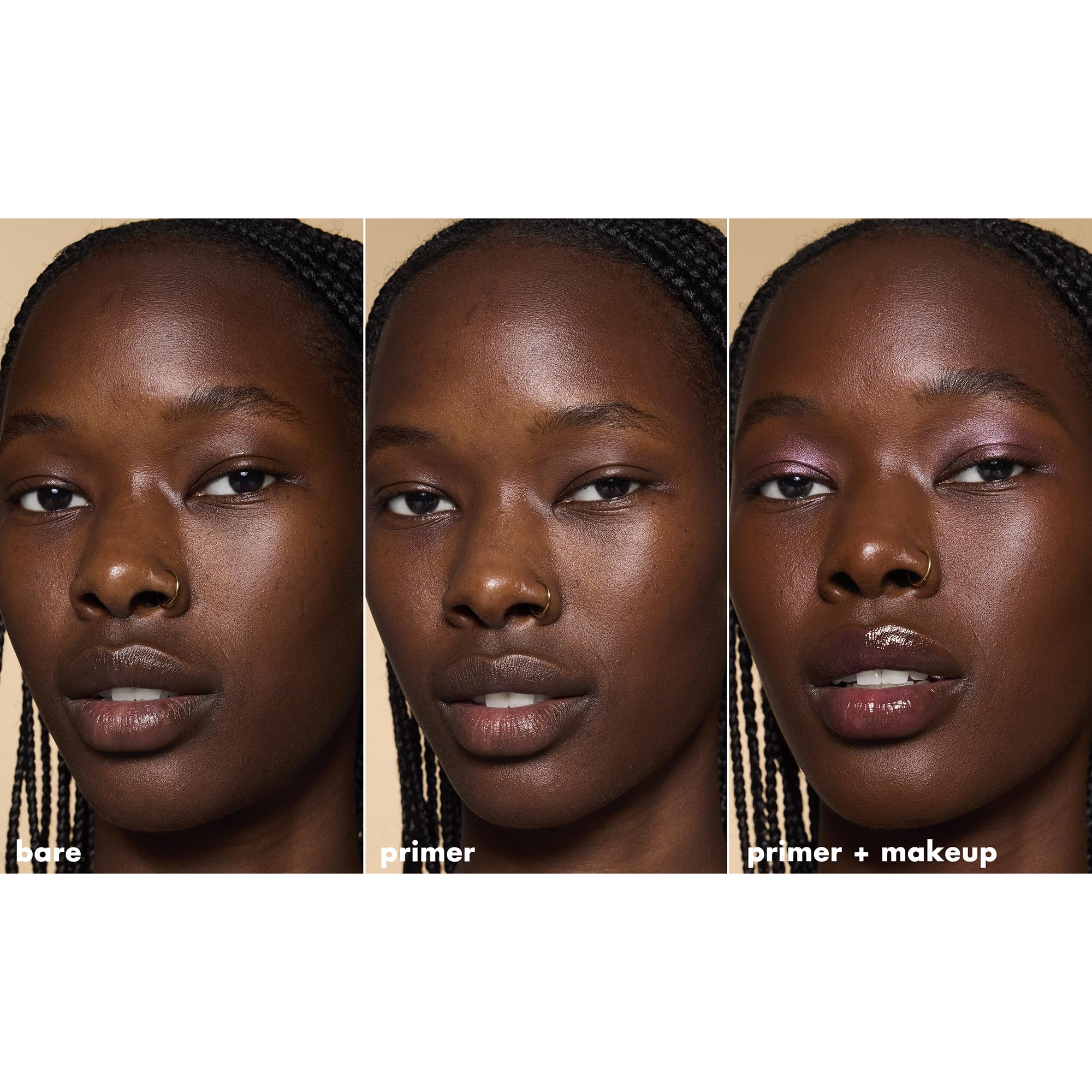 e.l.f. Poreless Primer with vitamin A & E for nourished skin before makeup.