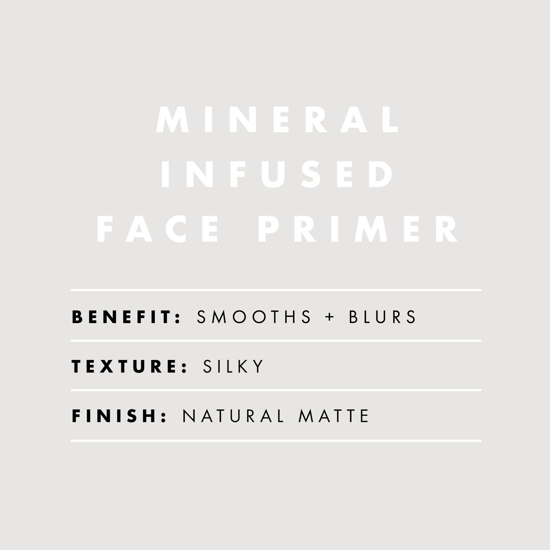 e.l.f. primer mineral rellena líneas finas para un acabado liso.