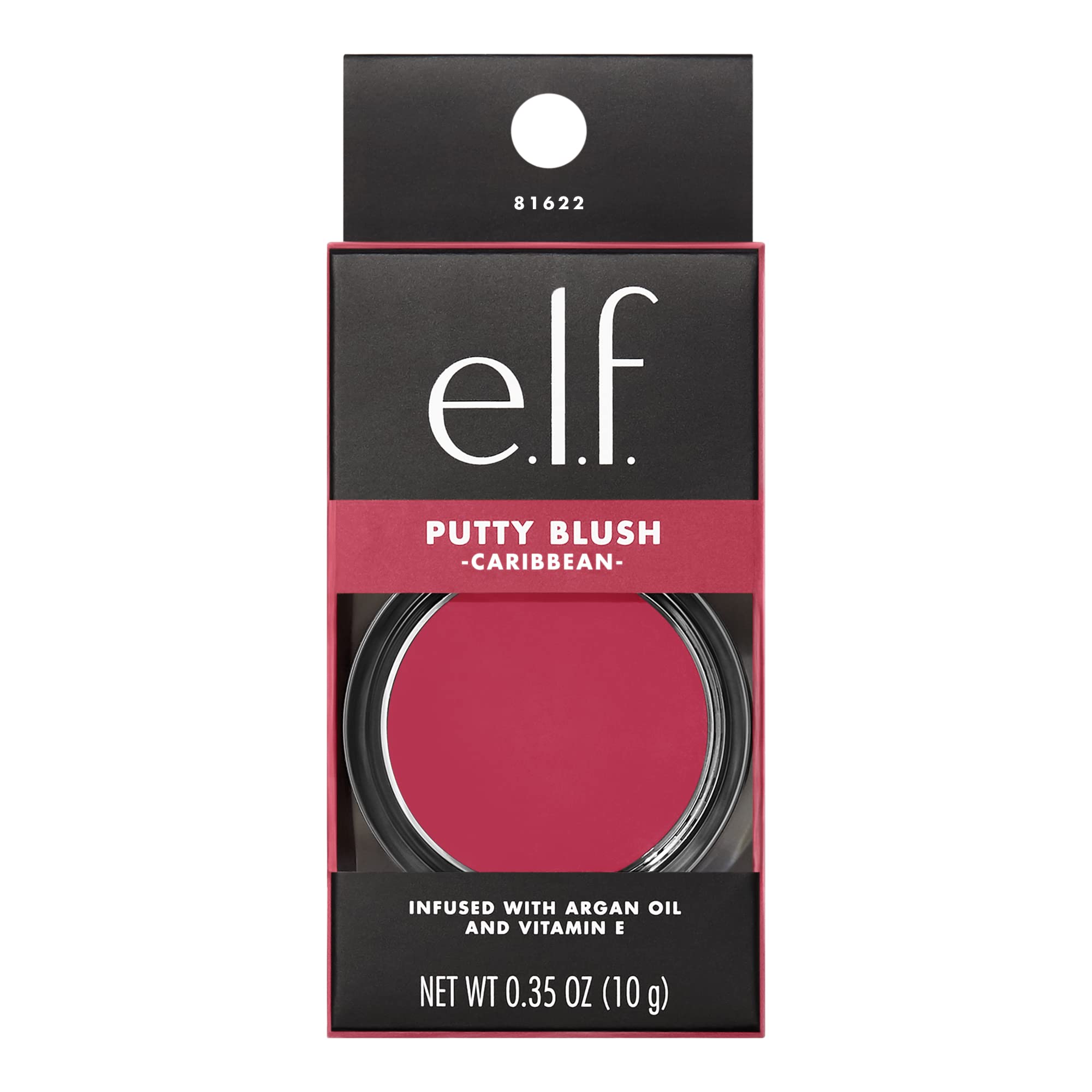 e.l.f. Putty Blush acabado semi-mate en acción para un aspecto fresco