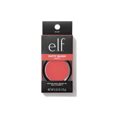 e.l.f. Putty Blush Tahiti, aplicación sin esfuerzo para un acabado uniforme.