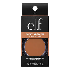 e.l.f. Putty Bronzer pigmento alto para color intenso y adaptable.