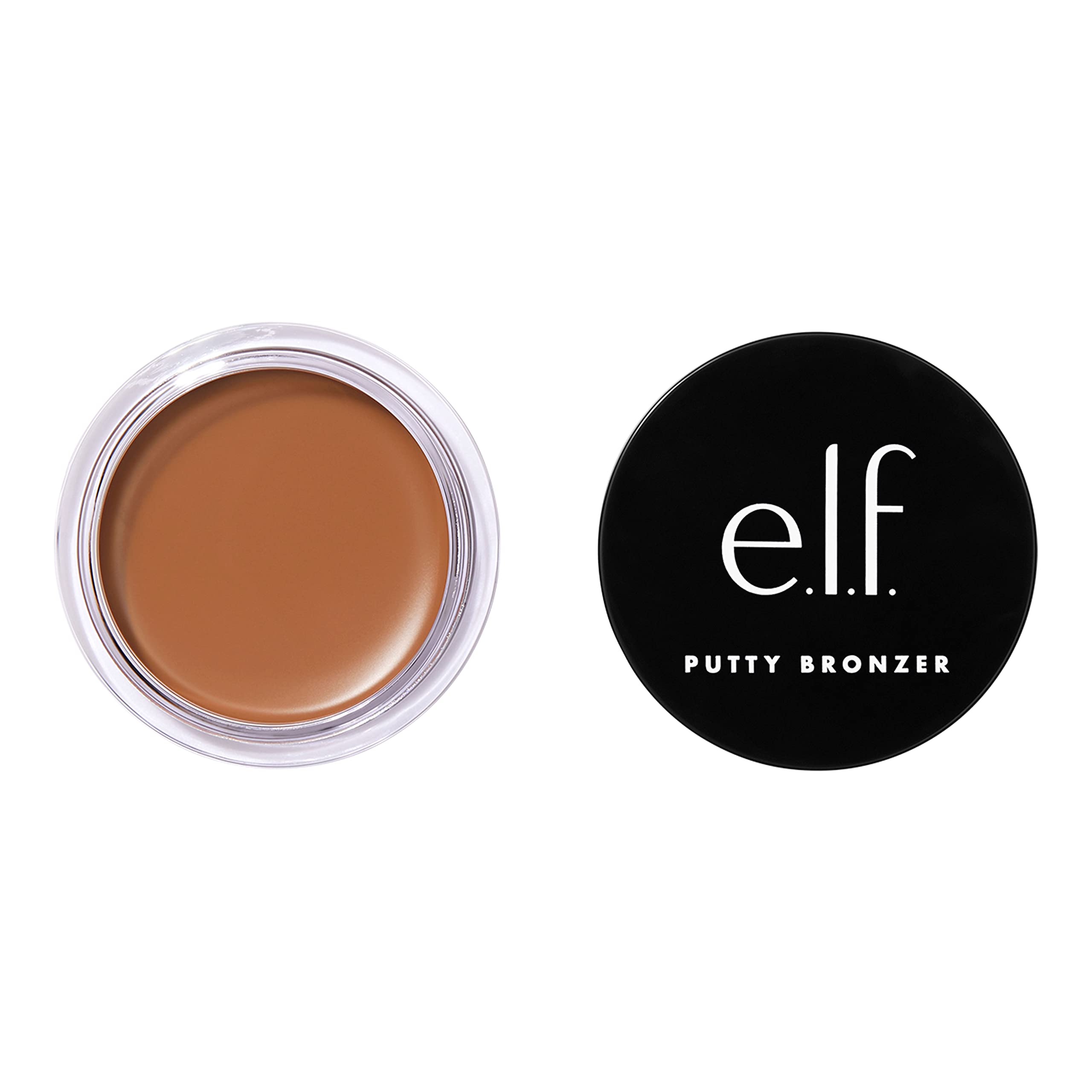 e.l.f. Putty Bronzer textura cremosa para un brillo natural.