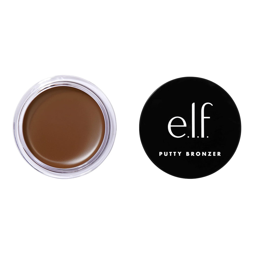 e.l.f. Putty Bronzer, textura cremosa para bronceado natural y difuminado.