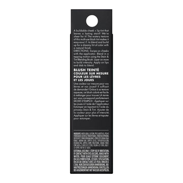 e.l.f. Sheer For It Blush Tint vegano y libre de crueldad para un look consciente.