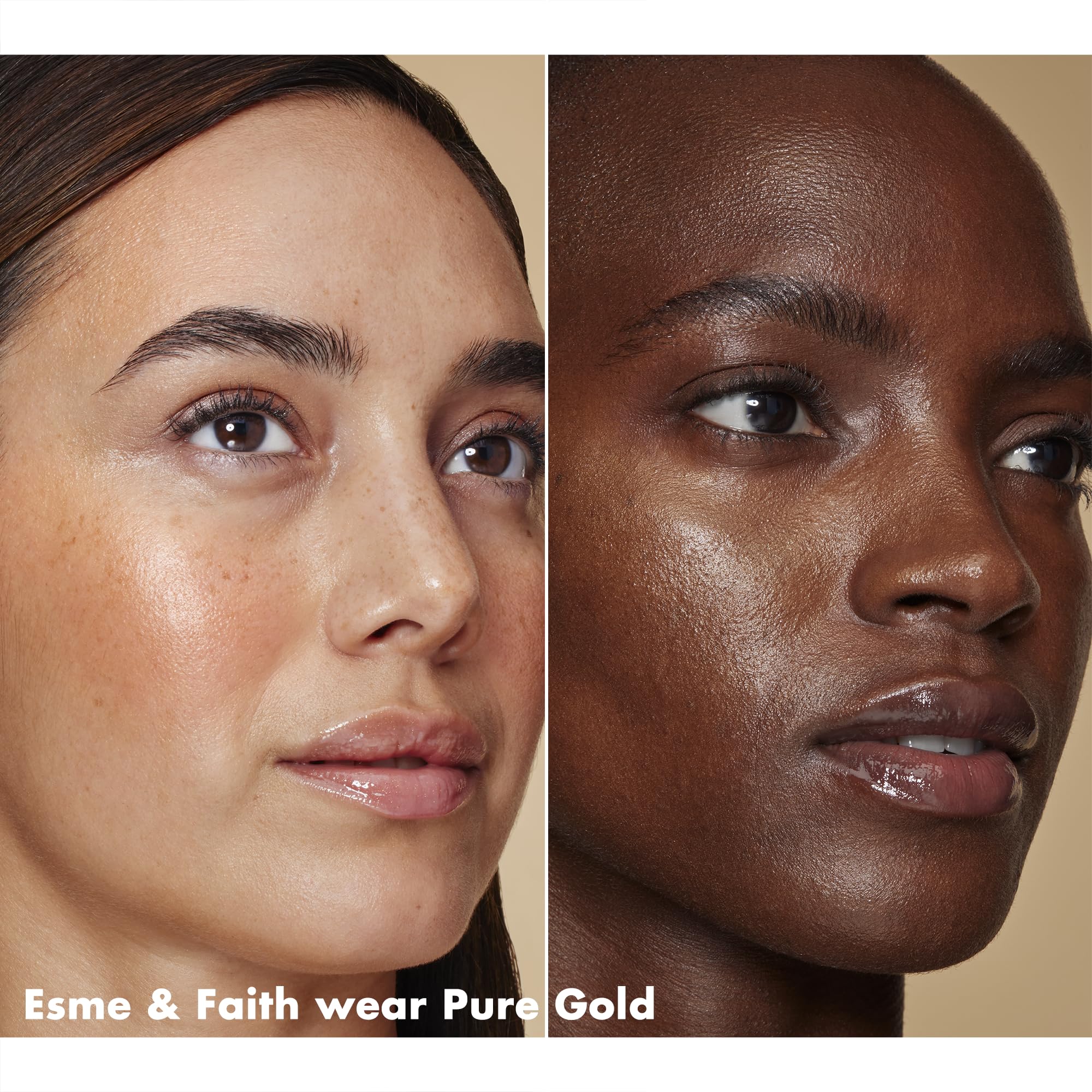 e.l.f. SKIN Bronzing Drops Mini muestra tono natural para piel radiante