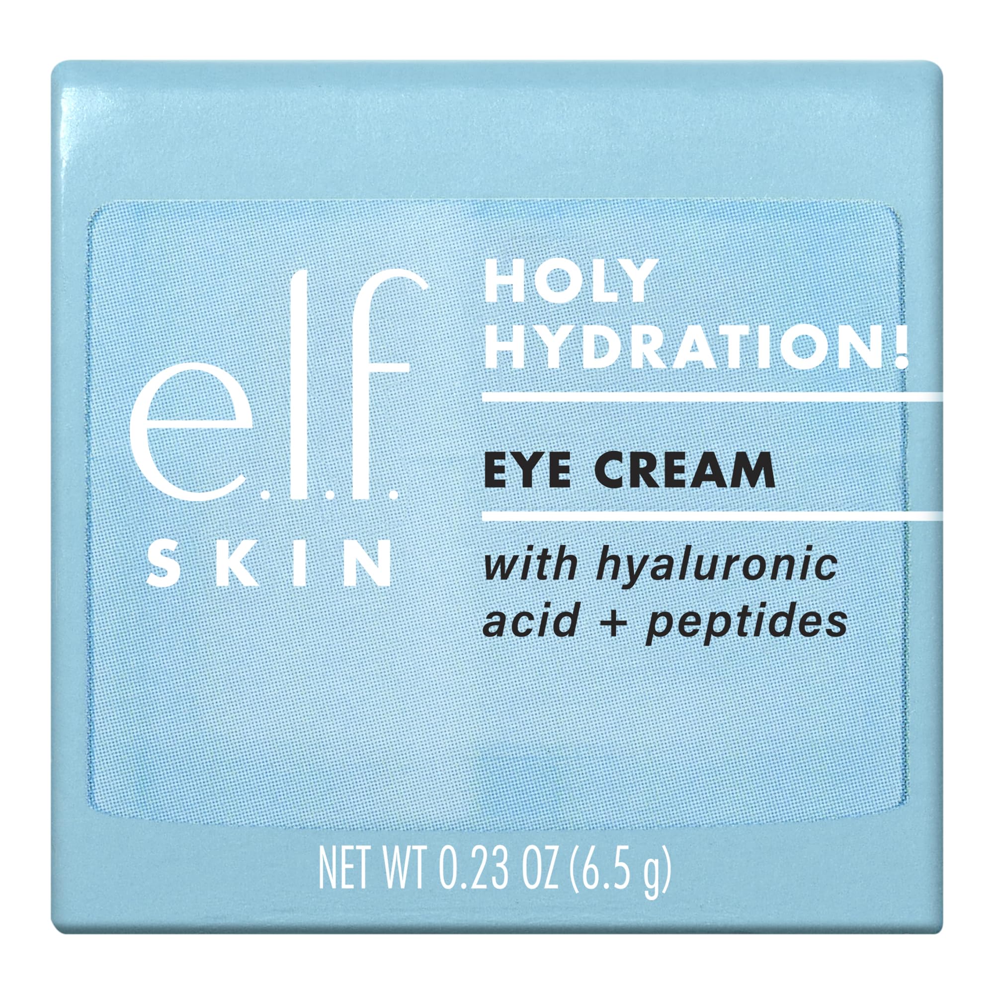 e.l.f. SKIN Hidratación Sagrada Ingredientes clave: hialurónico y péptidos.