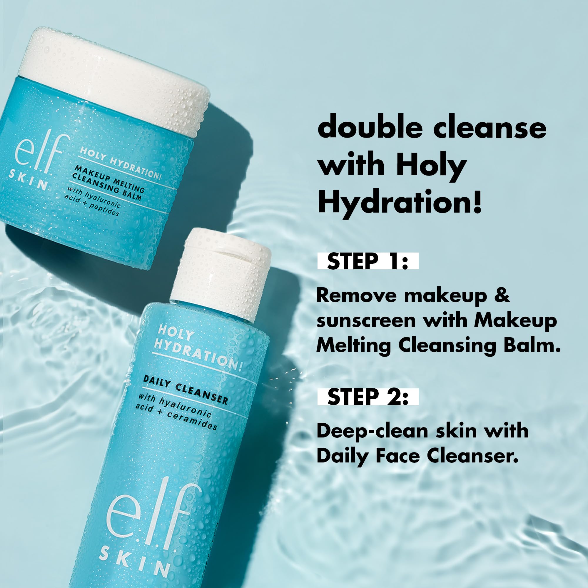 e.l.f. SKIN Holy Hydration Mini ceramidas, preserva la barrera