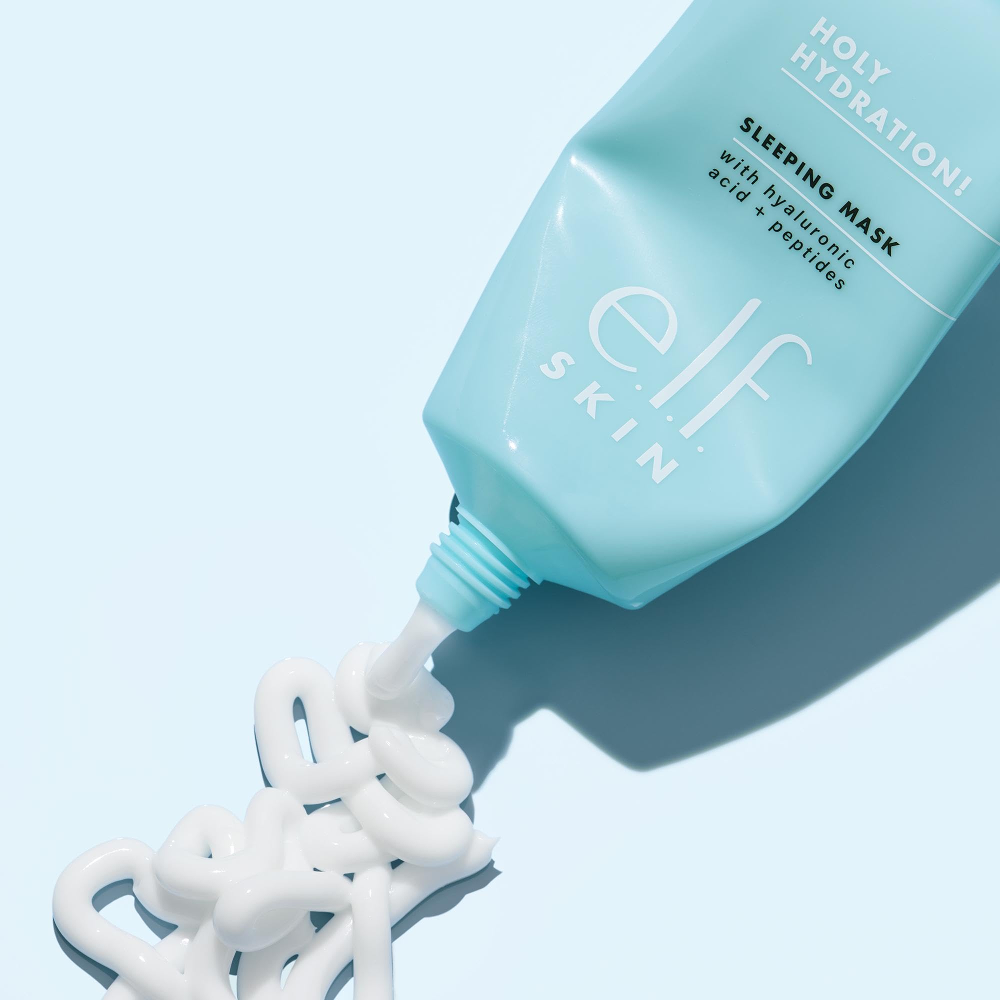 e.l.f. Holy Hydration Sleep Mask ceramides reinforce moisture barrier closeup