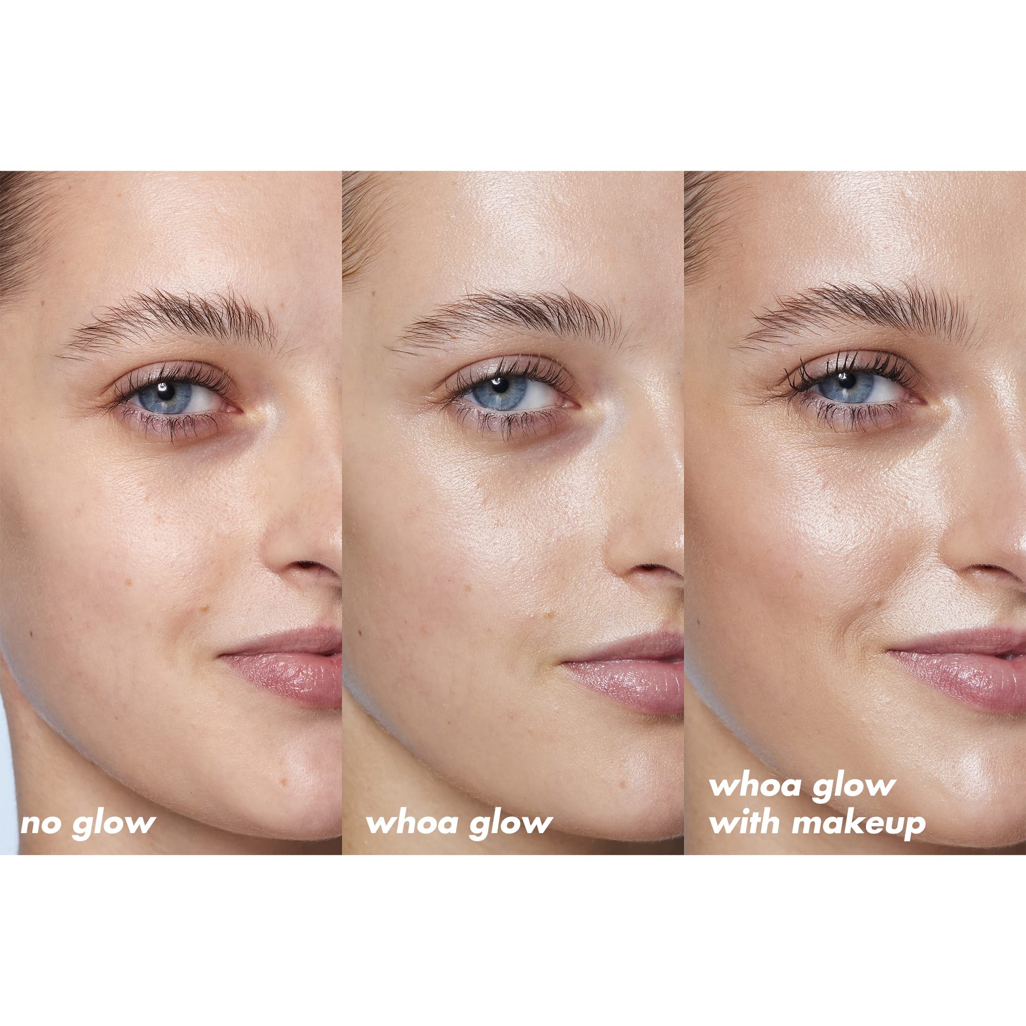 Textura hidratante de e.l.f. Suntouchable Whoa Glow se siente ligera.