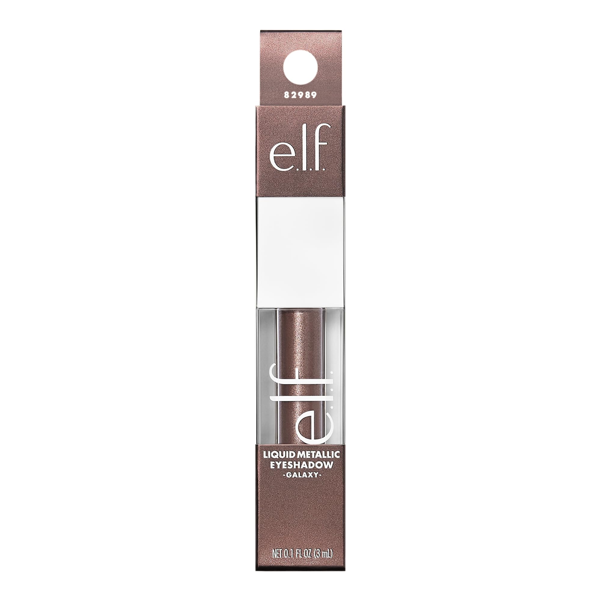 e.l.f. sombra metálica líquida Galaxy textura gel, secado rápido para uso diario.