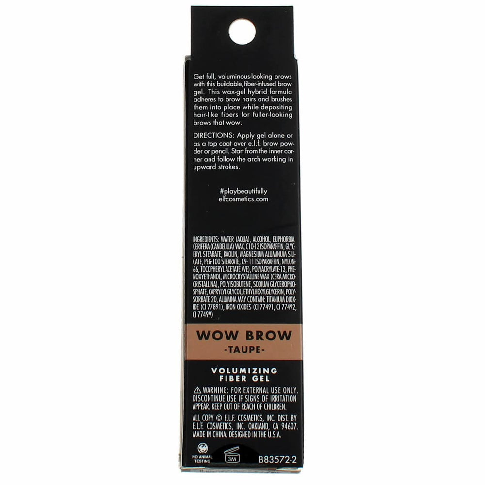 Wow Brow Gel de e.l.f.: cejas teñidas y volumen natural.