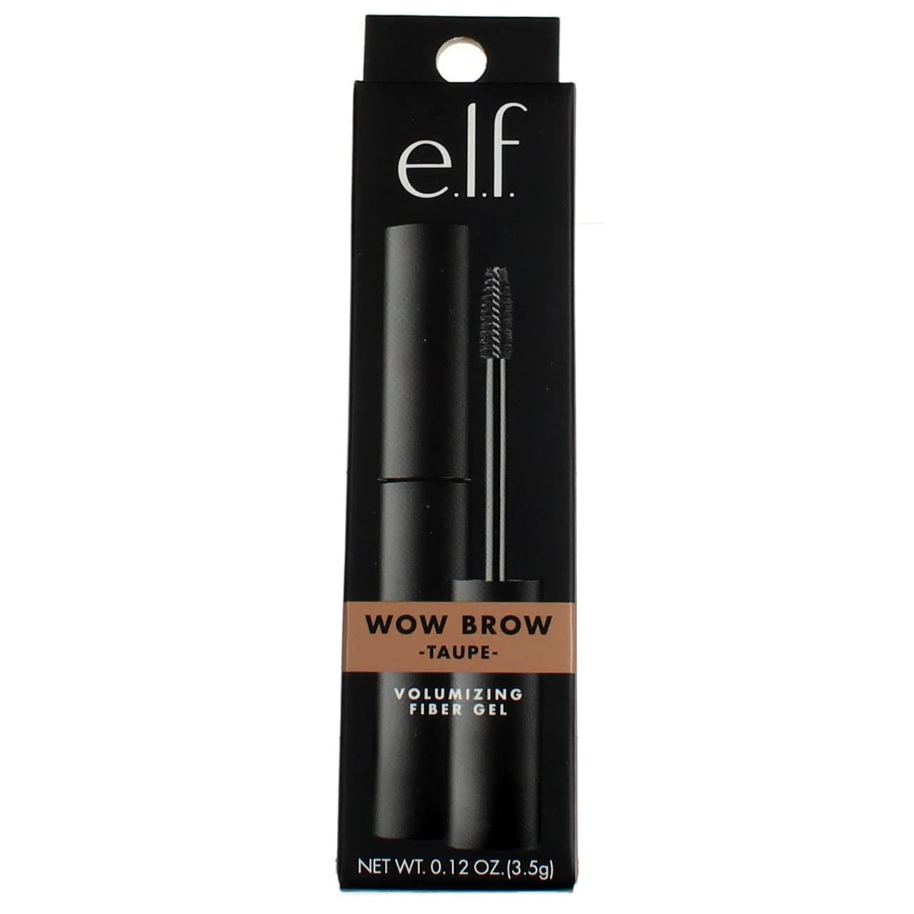 Gel de cejas Wow Brow de e.l.f.: envase y aplicador para aplicación precisa.