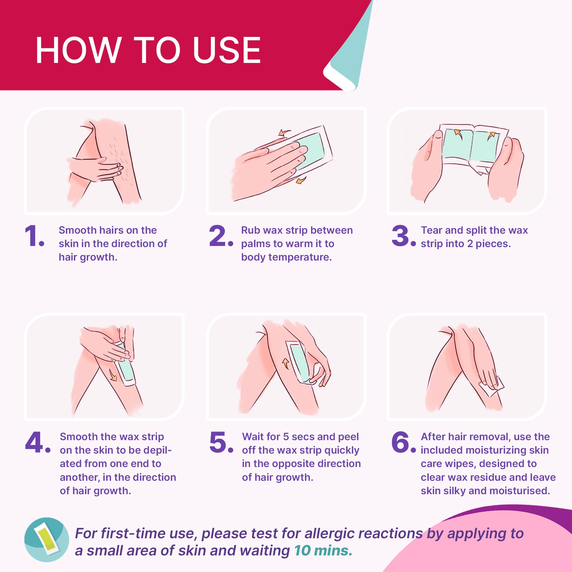 Instrucciones de uso en casa de ELIAGLOW