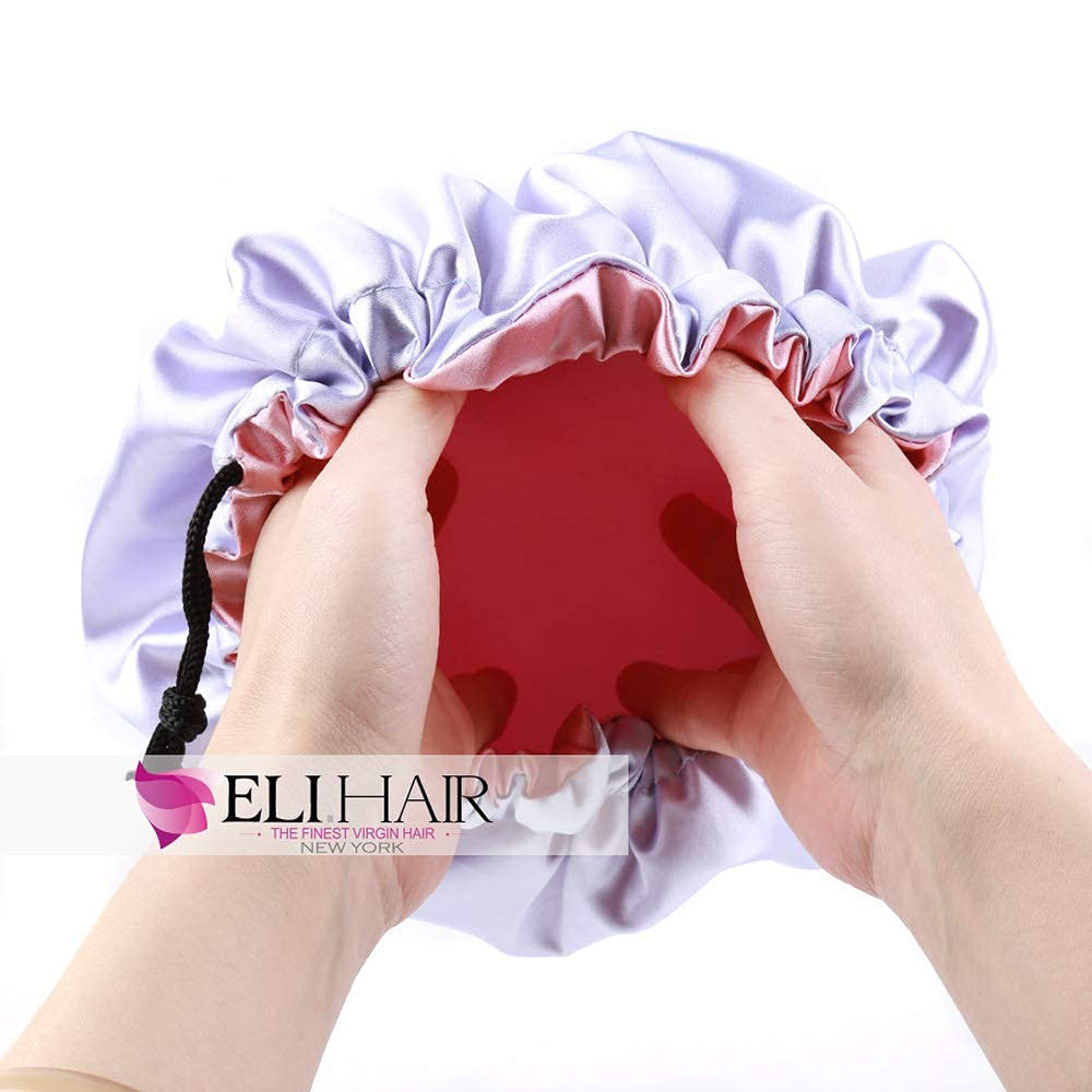 ELIHAIR protege el cabello natural manteniendo la humedad durante el sueño.