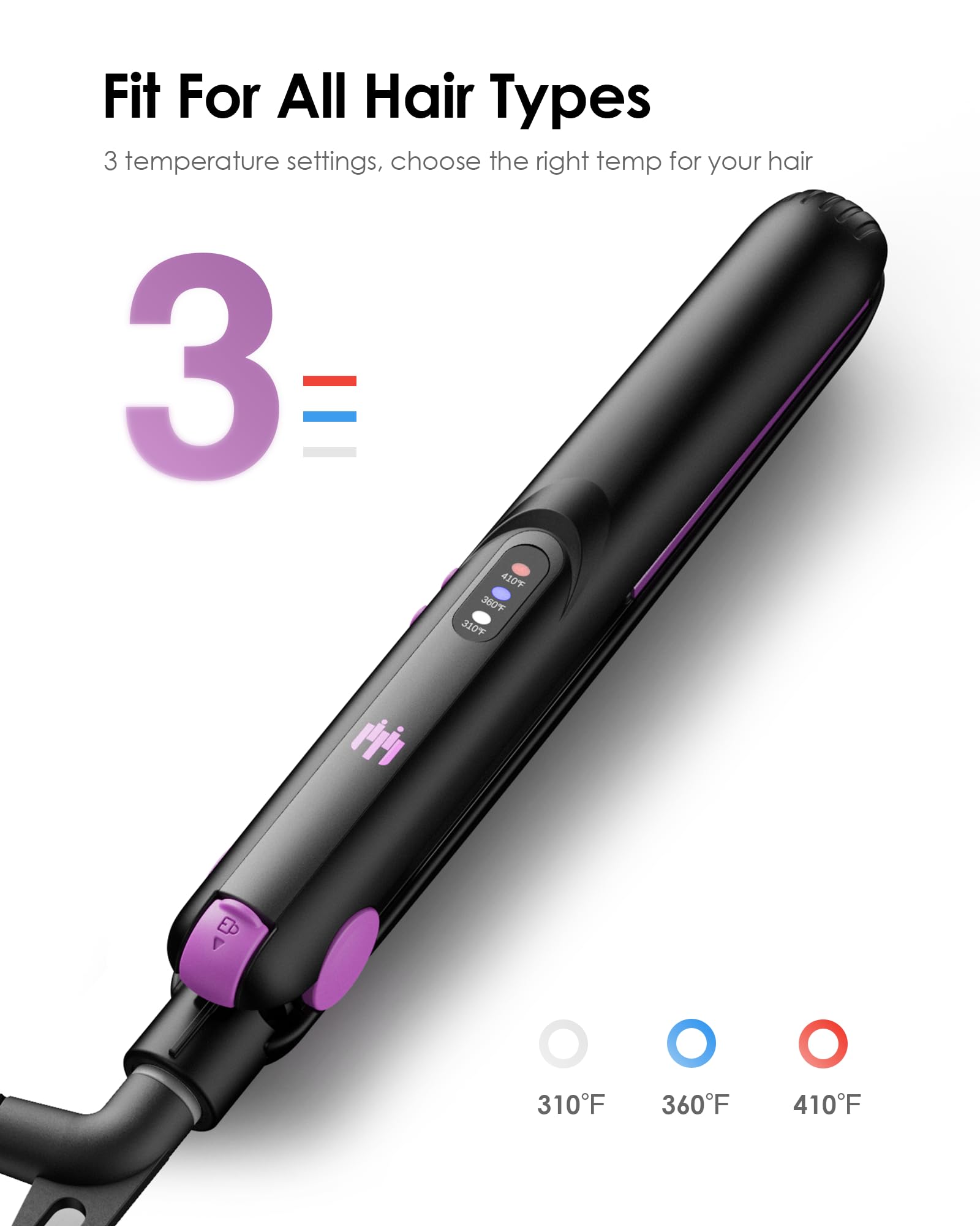 Elilier plancha mini voltaje doble para uso mundial.