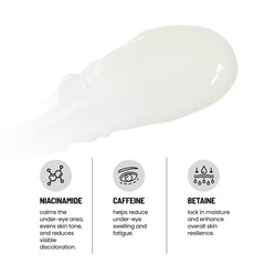 Eliré Crema Ojos ceramidas y cafeína: fortalece la barrera y energiza la mirada.