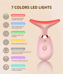 Lumière rouge ELISHINE visage-peau soutenant l'absorption des soins quotidiens.