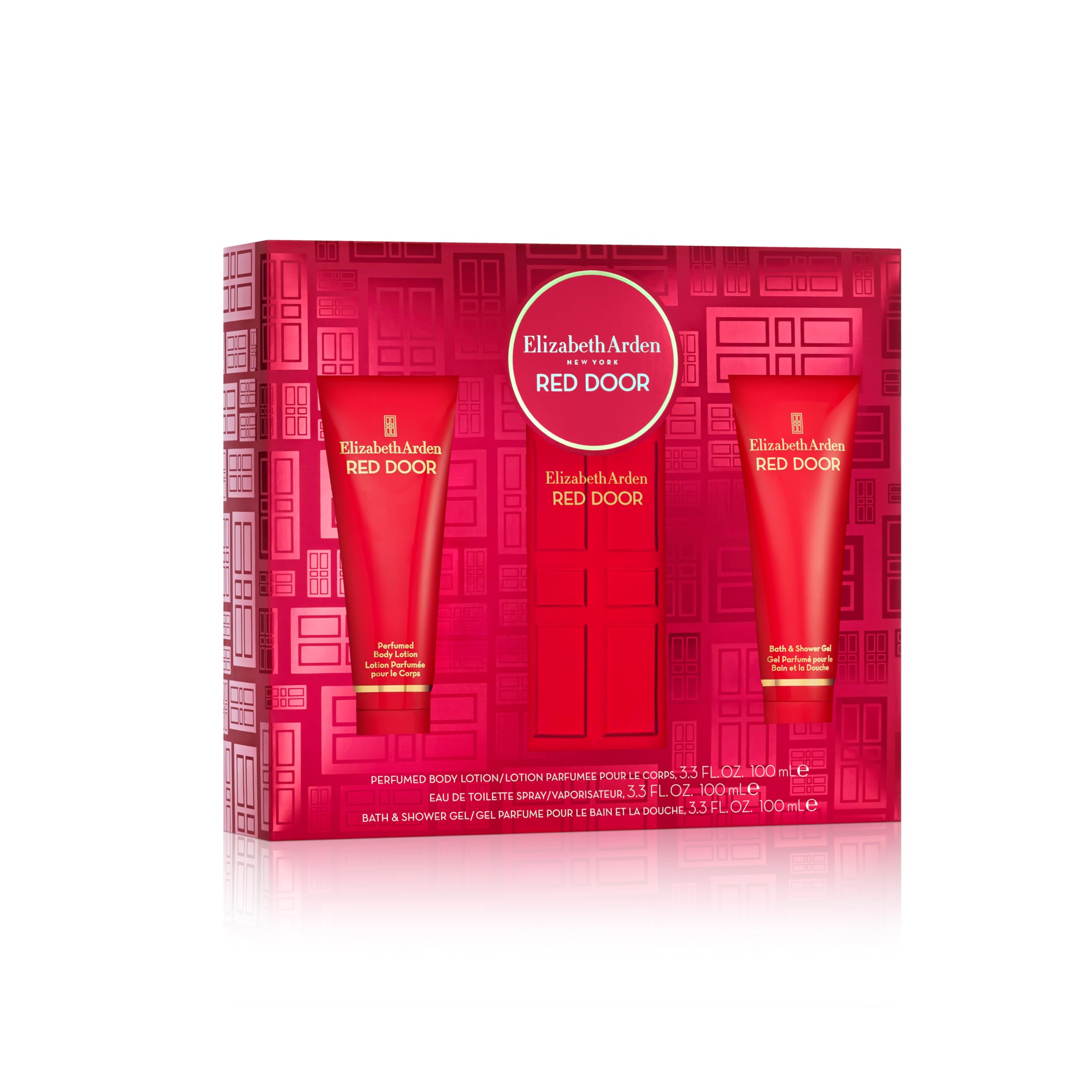 Elizabeth Arden Red Door, frasco de perfume, aroma floral oriental para ocasiones especiales.